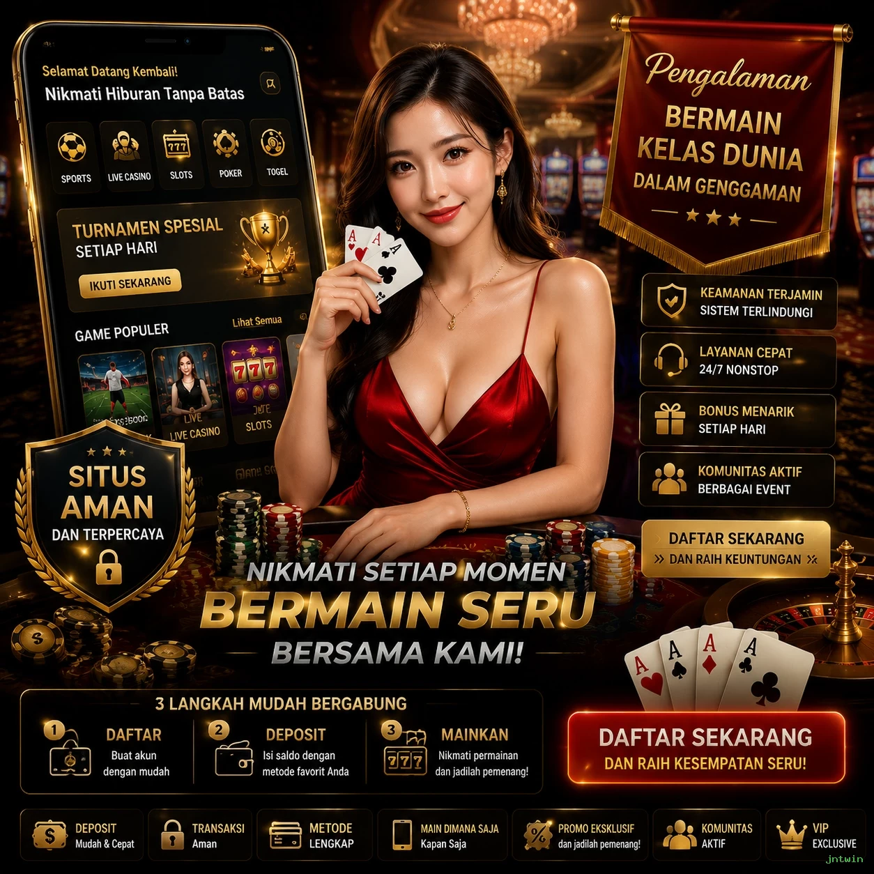 Bagaimana jntwin Menawarkan Pengalaman Bermain yang Optimal